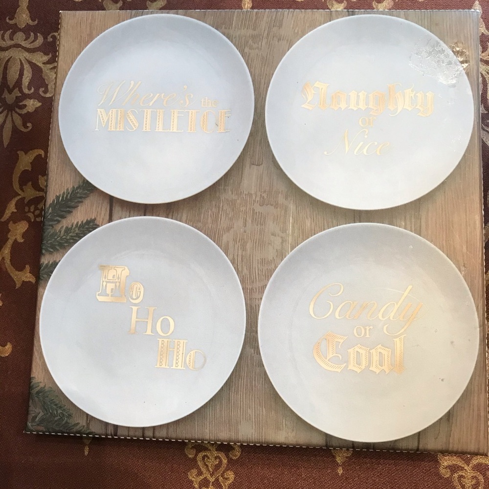 Holiday Porcelain Plates